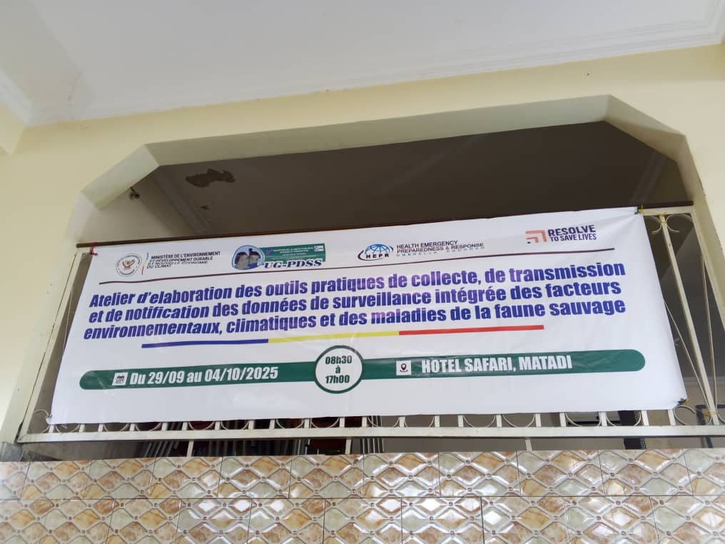 La mettelsat au secours de la nation avec la première édition de la mise en place d'un guide de surveillance intégrée des facteurs environnementaux, climatiques et des maladies de la faune sauvage